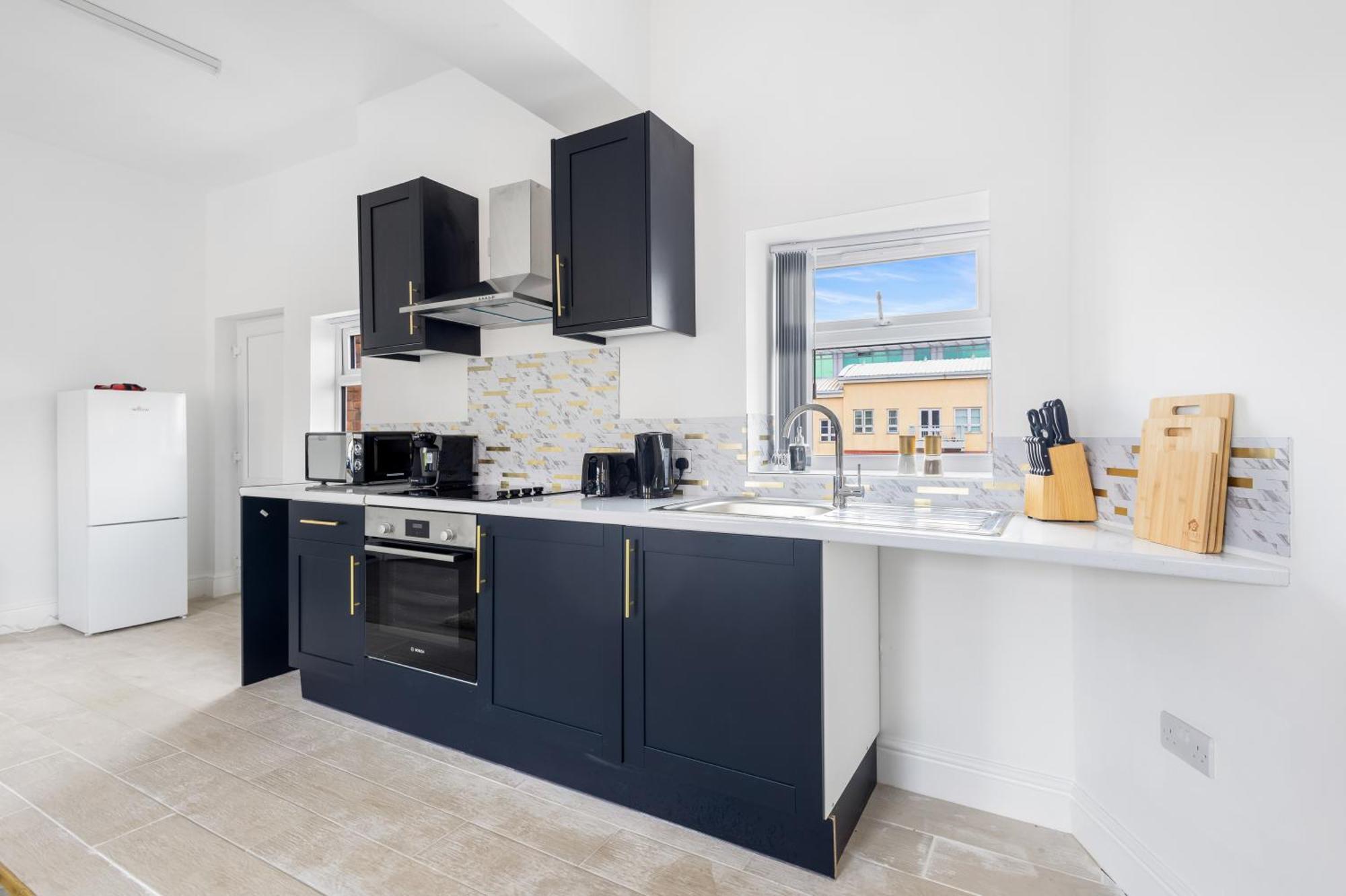 Boutique Family Apartment In Jewellery Quarter For 6 Birmingham Bagian luar foto